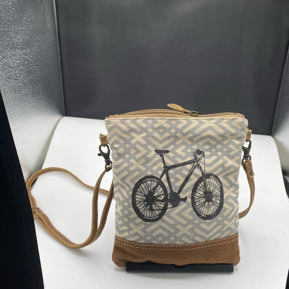 688 Myra bag Bicycle canvas and leather EPO